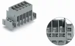 Wtyk THT Pin lutowniczy 1,0 x 1,0 mm konstrukcja prosta, szary 769-636/003-036