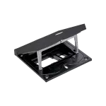 SIMON CONNECT TSC-KFH101-74 Wkład z pokrywą; puste miejsce 45x45 mm; moduł 22,5x45 mm z zatrzaskiem Keyston na złącza RJ45 lub multimedialne, zamek z ułatwionym dostępem, czarny