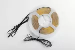 TAŚMA LED COB 24V, 480LED/m, 8mm, 10W/m, BEZ ŻELU, NEUTRALNY BIAŁY, 2x1m PRZEWÓD MINI AMP