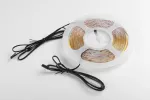 TAŚMA LED COB 24V, 480LED/m, 8mm, 10W/m, BEZ ŻELU, NEUTRALNY BIAŁY, 2x1m PRZEWÓD MINI AMP