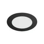 Oprawa typu downlight LED WAFEL LED C 9W BLACK CCT