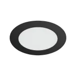 Oprawa typu downlight LED WAFEL LED C 12W BLACK CCT