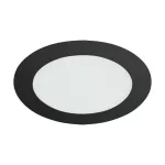 Oprawa typu downlight LED WAFEL LED C 18W BLACK CCT