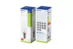 ŹRÓDŁO ŚWIATŁA LED, FILAMENT, SPIN, C35, E14, 3,0W, 165lm, 2200K, AC220-240V, 360°