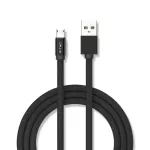Przewód Mikro USB / 1m / Czarny