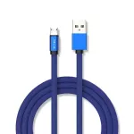 Przewód Mikro USB / 1m / Niebieski