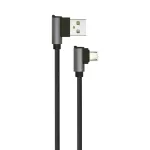 Przewód Mikro USB / 1m / Czarny