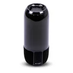 2*3W Głośnik bluetooth z wbudowanym oświetleniem LED/gniazdo USB/slot na kartę micro SD/gniazdo AUX / Czarny