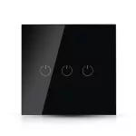 Łącznik potrójny WIFI /Kompatybilna z Amazon Alexa i Google Home / Czarny