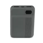 Power Bank / 3.7V, 10000mAh/37wh / 5V / Szary