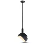 Lampa Wisząca / Regulowany kąt / Klosz: Aluminium / Trzonek:E14 / Czarny
