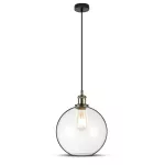Lampa wisząca / Klosz: Transparentny