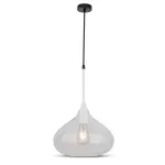 Lampa Wisząca / Klosz: Szkło / Transparenty / Średnica: 280