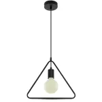 Lampa wisząca / Trójkąt / Czarny