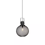 Lampa Wisząca / Kula / Klosz: Siatka / Czarny / Średnica: 300