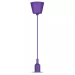 Lampa Wisząca / Trzonek:E27/ Purpurowy
