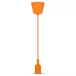 Lampa Wisząca / Trzonek:E27/ Pomarańczowy