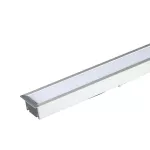 40W Oprawa Liniowa LED Podtynkowa / Chip SAMSUNG / Barwa:6400K / 5 Lat gwarancji / Obudowa: Srebrna