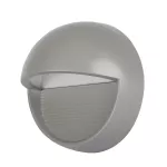 3W Oprawa Schodowa LED / Barwa:4000K / Obudowa: Szara / Okrągły