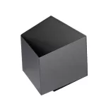 3W Oprawa ścienna ROMB / CHIP BRIDGELUX / Barwa:3000K / Obudowa: Czarna