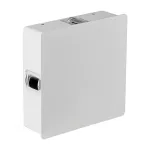 4W Lampa ścienna LED / Barwa:3000K / IP65 / Obudowa: Biała / Kwadratowa
