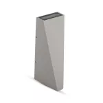 6W Lampa ścienna LED / Barwa:3000K / Obudowa: Szara