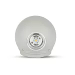 6W Lampa ścienna LED / Barwa:3000K / Obudowa: Szara
