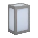 12W Lampa ścienna LED / Barwa:6400K / Obudowa: Szara