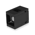 1W Punkt świetlny LED MAGNETIC / Barwa:3000K / Czarny / IP20 / Zasilanie:24V