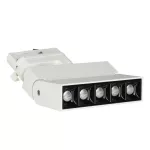 12W Lampa LED liniowa na szynoprzewód MAGNETIC / Chip SAMSUNG / Barwa:4000K / Obudowa: Biała