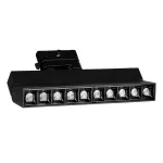 25W Lampa liniowa LED na szynoprzewód / Chip SAMSUNG / Barwa:4000K / Obudowa: Czarna