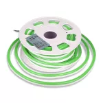 NEON FLEX / Barwa: Zielony / Zasilanie: 24V / Rolka:10m