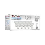5W GU10 Żarówka LED / Barwa:3000K / Kąt 38' / Opakowanie: 10szt. /Trzonek:GU10
