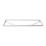 Ramka natynkowa gotowa do montażu 1200x600mm / Aluminium