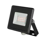10W Naświetlacz LED SMD / Barwa: Czerwony / Obudowa: Czarna