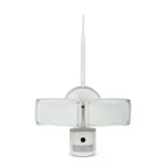 18W Naświetlacz LED SMD z czujnikiem ruchu i kamerą / Wifi / Barwa:6000K / Obudowa: Biała
