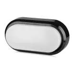8W / Plafon LED / Barwa:3000K / Obudowa: Czarna