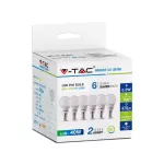 5.5W P45 Żarówka LED / Barwa:6400K / Trzonek:E14 / Opakowanie: 6szt.