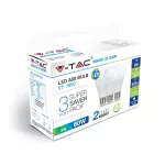 9W A60 Żarówka LED / Barwa:4000K / Trzonek:E27 / 3 .