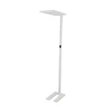 80W Lampa podłogowa LED/ Ściemnianie dotykiem / Barwa:4000K / Obudowa: Biała