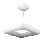 42W Lampa Wisząca / Kwadratowa / Ściemniana / Biały