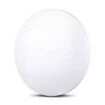 12W Plafon LED DOME / Średnica: 230 / Klosz: Mleczny / Barwa:3w1