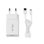 Ładowarka Sieciowa USB typ: C / DC:5V-3.0A, 9V-2.0A, 12V-1.5A / Biały