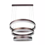 92W Lampa Wisząca LED / Barwa:3000K/ Ściemniana / Brązowy