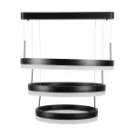 D 92W Lampa Wisząca LED / Barwa:3000K/ Ściemniana / Czarny