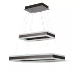 D 115W Lampa Wisząca LED / Barwa:3000K/ Ściemniana / Brązowy