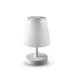5W Lampka nocna LED / Ściemnianie przez dotyk / Barwa: 3w1 / Obudowa: Metal + Biały