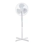Wentylator podłogowy 40W / Ilość ramion: 3 / Średnica: 40 cm / Biały