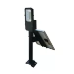 50W Solarna lampa uliczna / Barwa:6000K / Obudowa: Czarna
