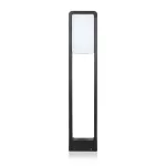 10W Słupek ogrodowy / Chip Samsung / Barwa:6400K / IP65 / Obudowa czarna